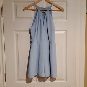 NWOT Gorgeous baby blue romper